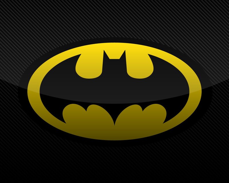 Batman Logo — Black, Dark, Vector Art