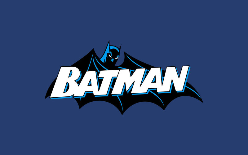 Batman Logo — Blue