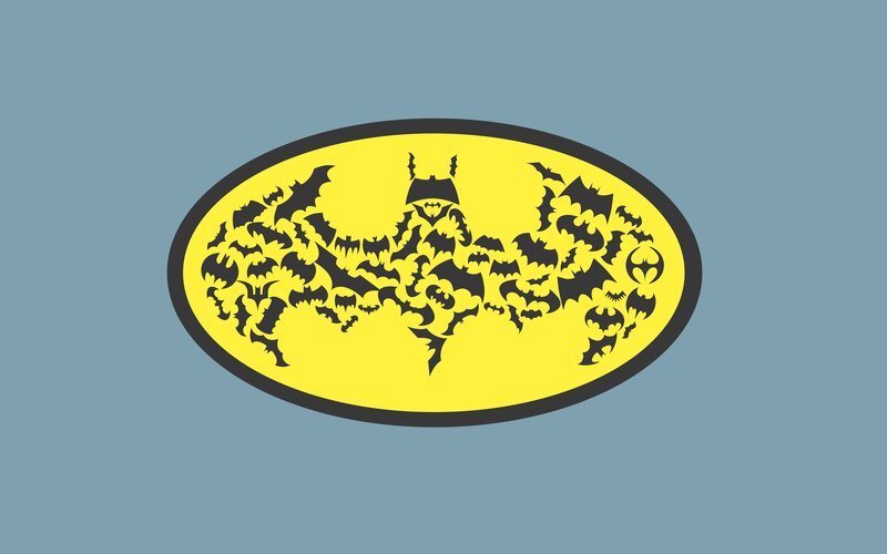 Batman Logo Design — Yellow