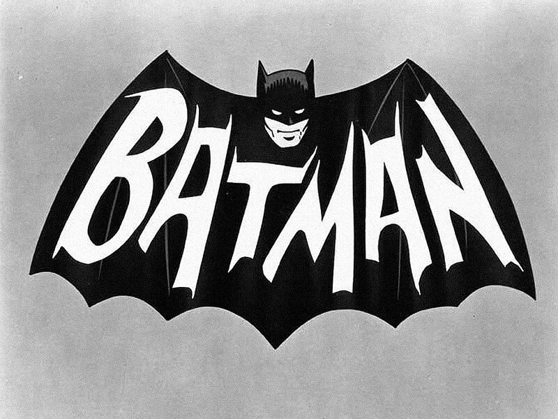 Batman logo from the 1960s TV series