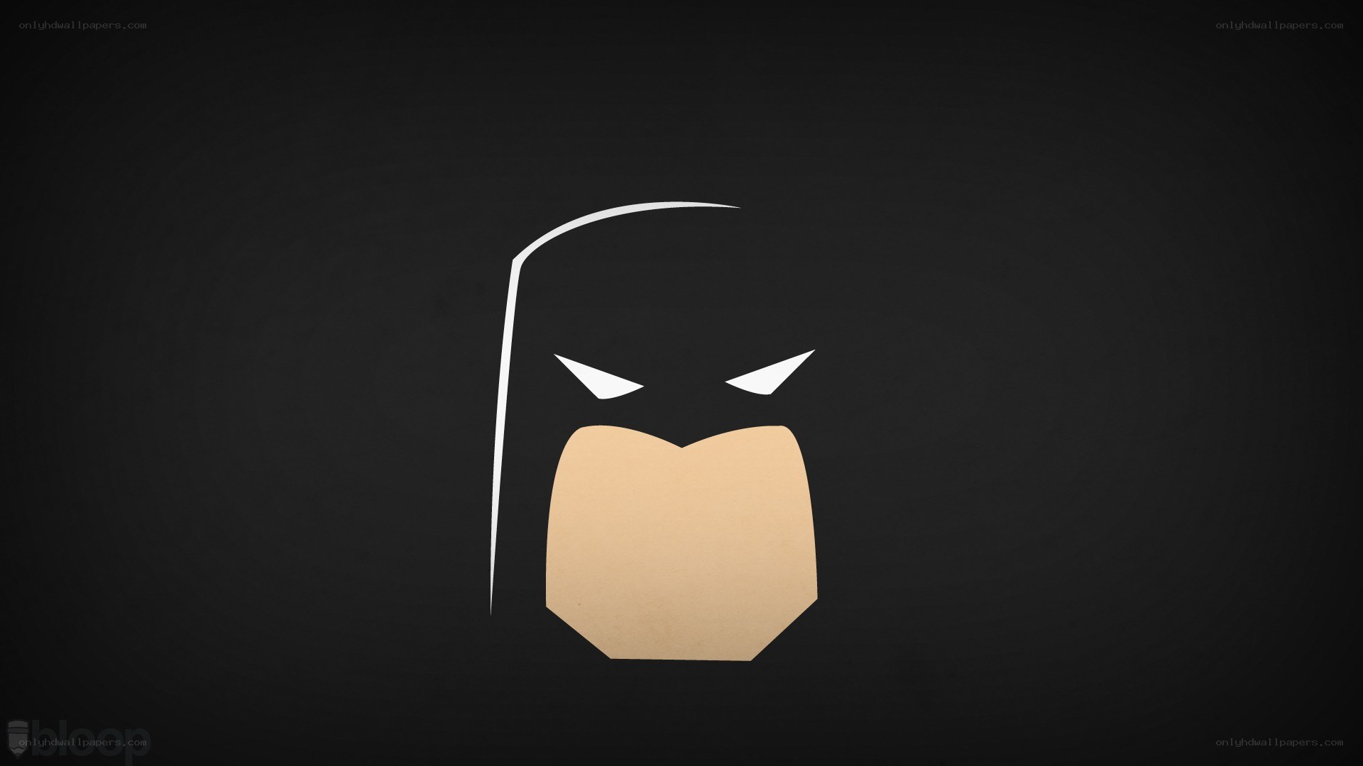 Batman logo minimalist design