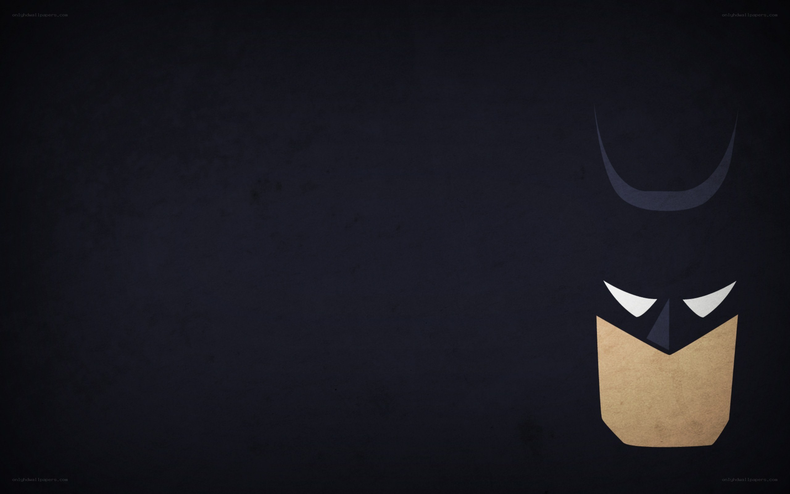 Batman logo minimalist design