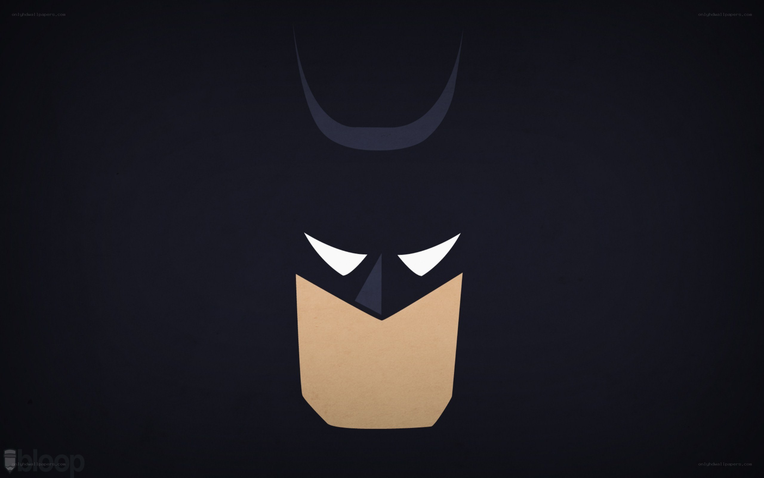 Batman logo minimalist design