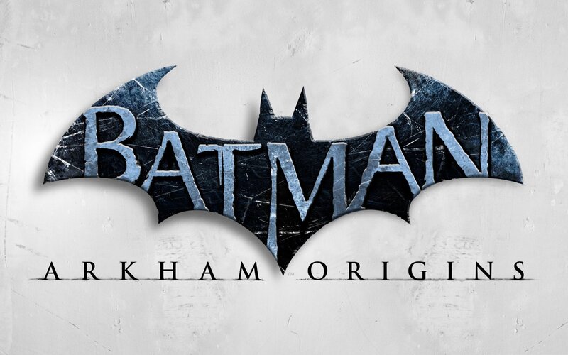 Batman Logo on Wall — Gray