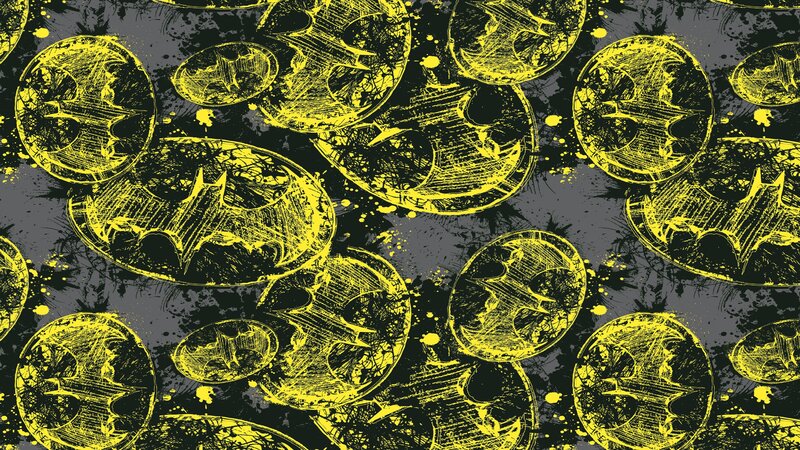 Batman Logos on Pattern