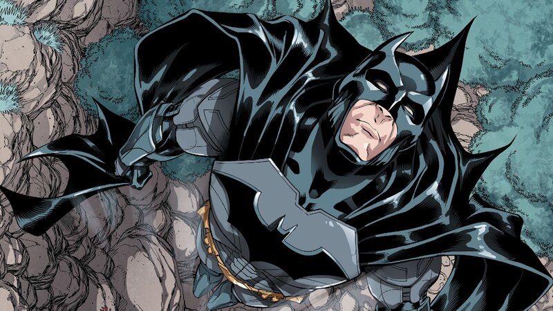 Batman Lying on Ground