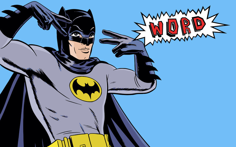 Batman Making Hand Gestures