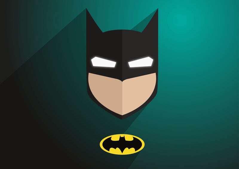 Batman Mask and Logo