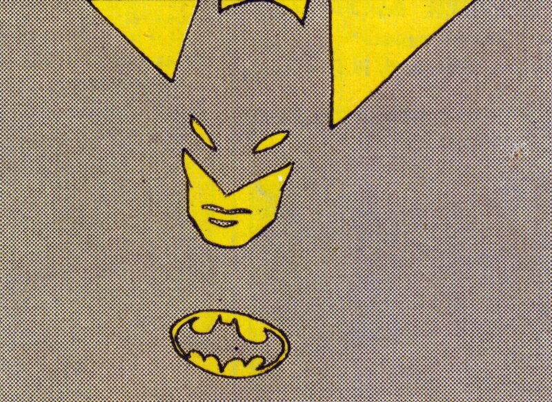 Batman Mask and Logo — Yellow
