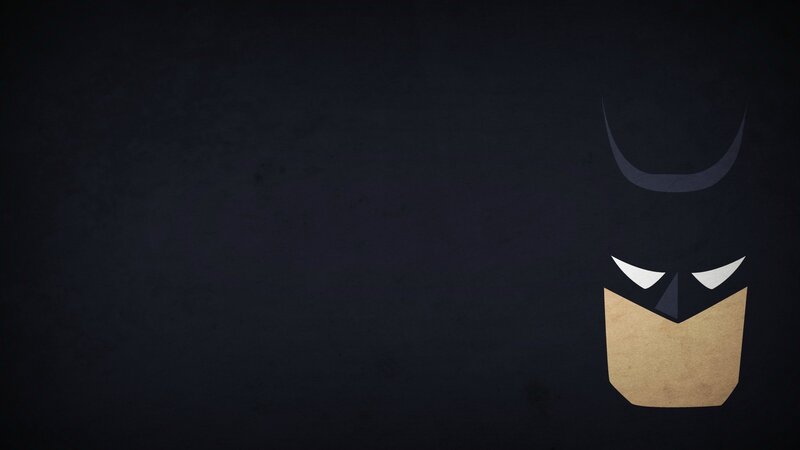 Batman Mask — Black, Dark, Night