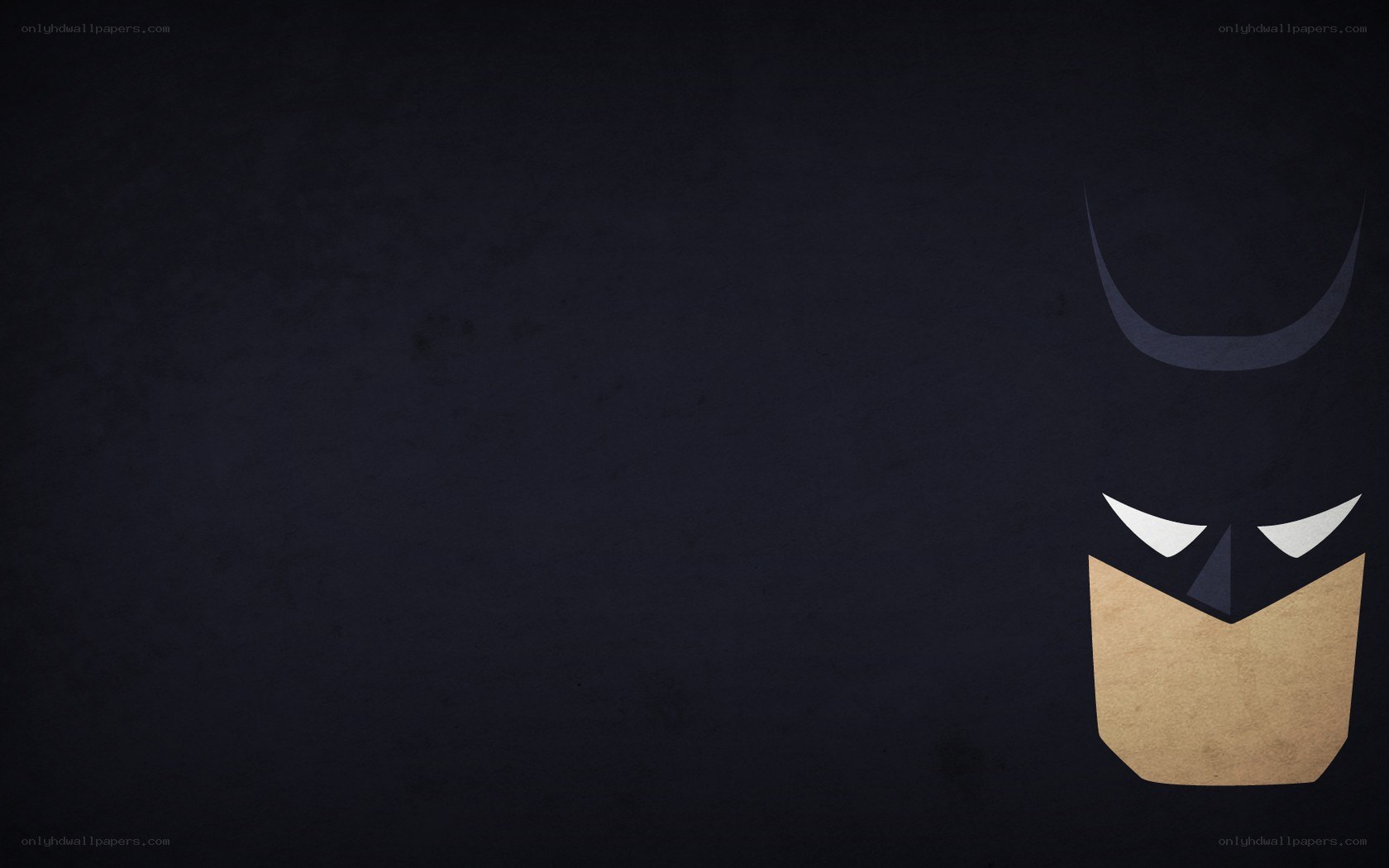 Batman mask minimalist design