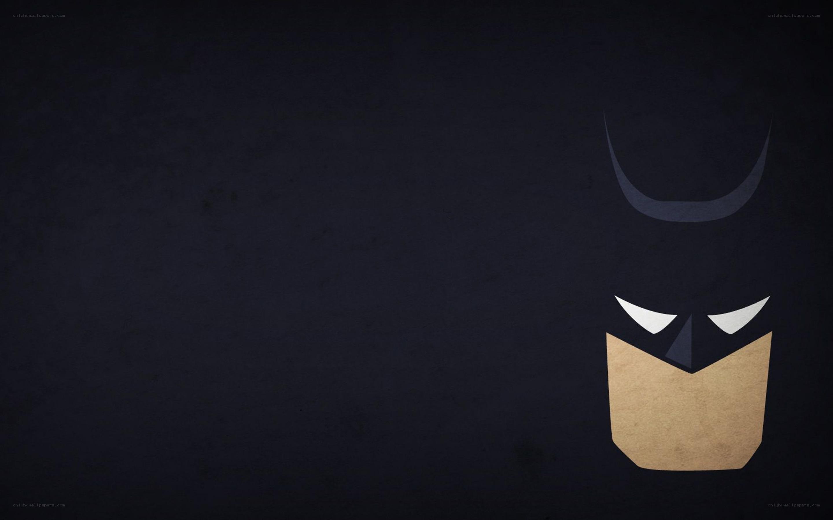 Batman mask minimalist design