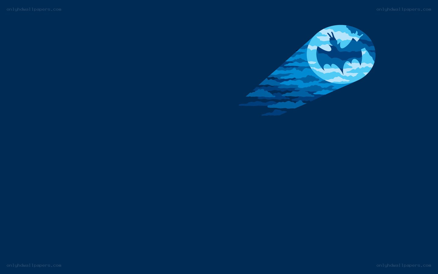 Batman moonlight silhouette