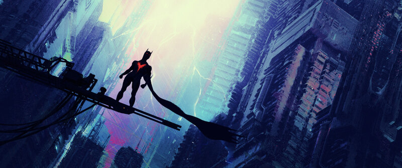 Batman on a Beam