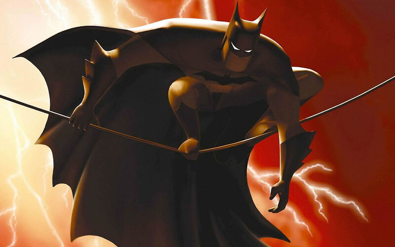 Batman on a Cable — Red