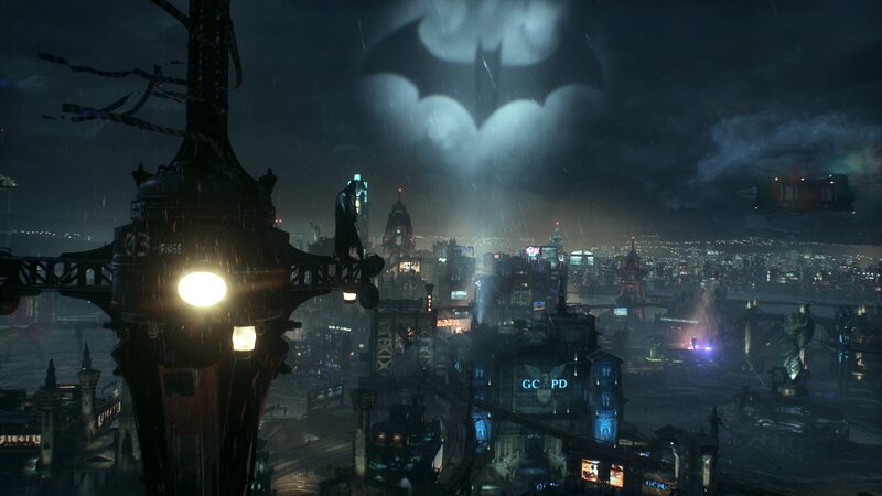 Batman on a Tower