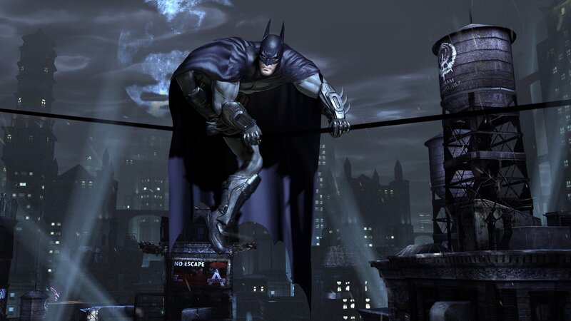 Batman on a Wire — Black, Dramatic