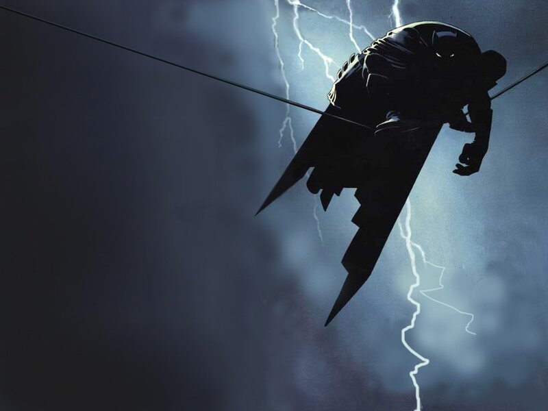 Batman on a Wire — Black