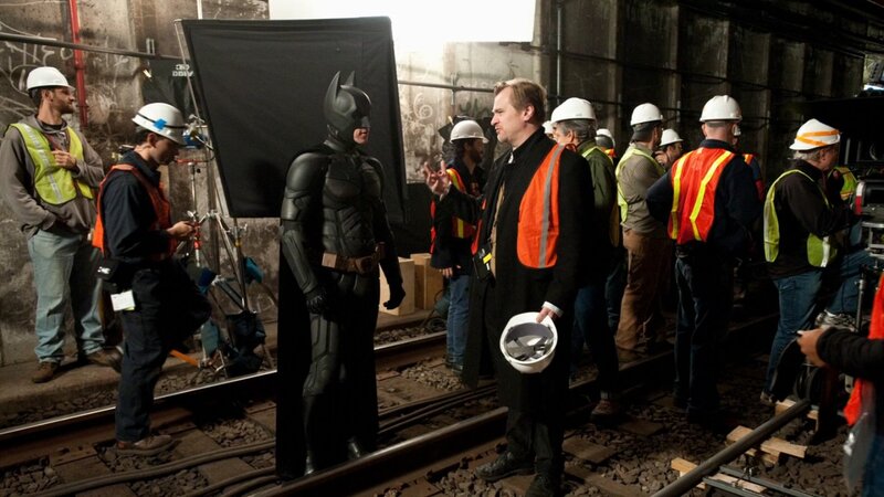 Batman on Film Set — Black