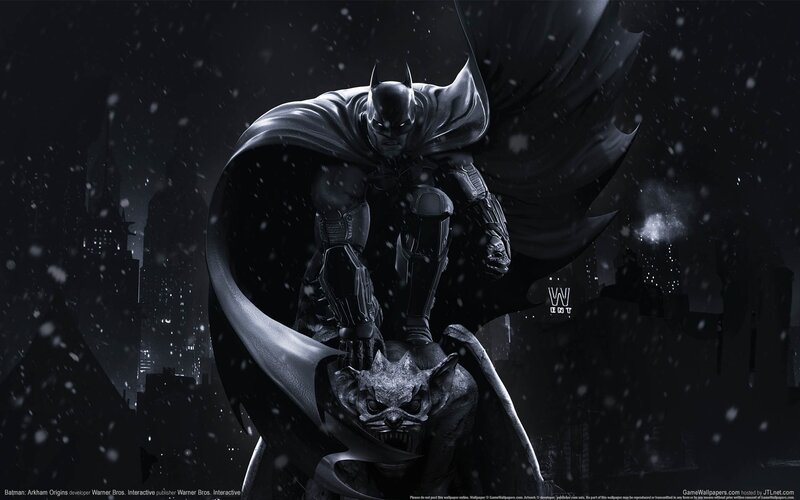 Batman on Gargoyle — Dramatic