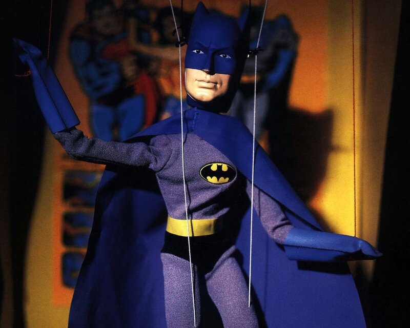 Batman puppet from the 1960s series