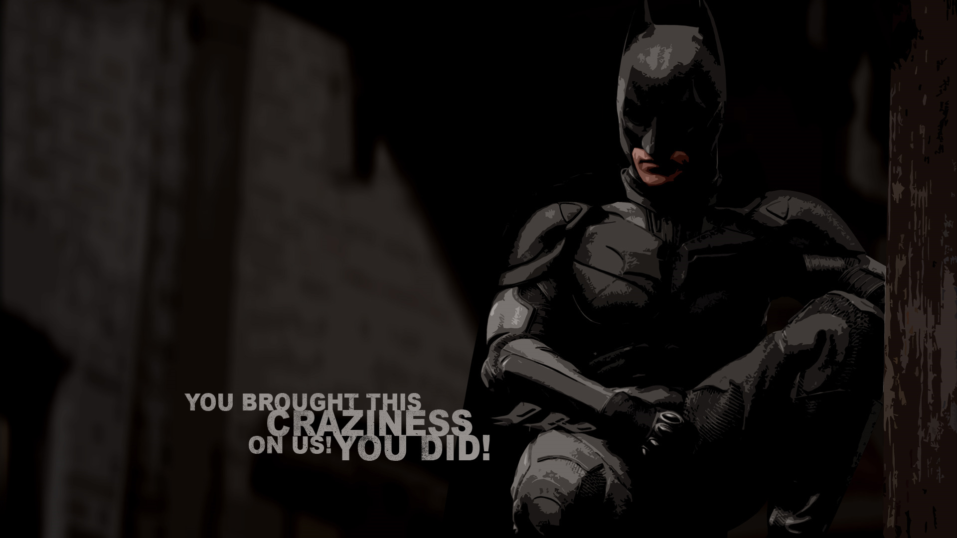 Batman quote from The Dark Knight