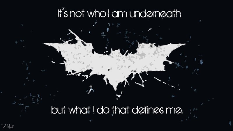 batman quote wallpaper