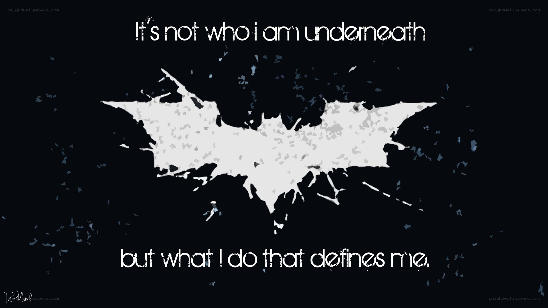 batman quote wallpaper