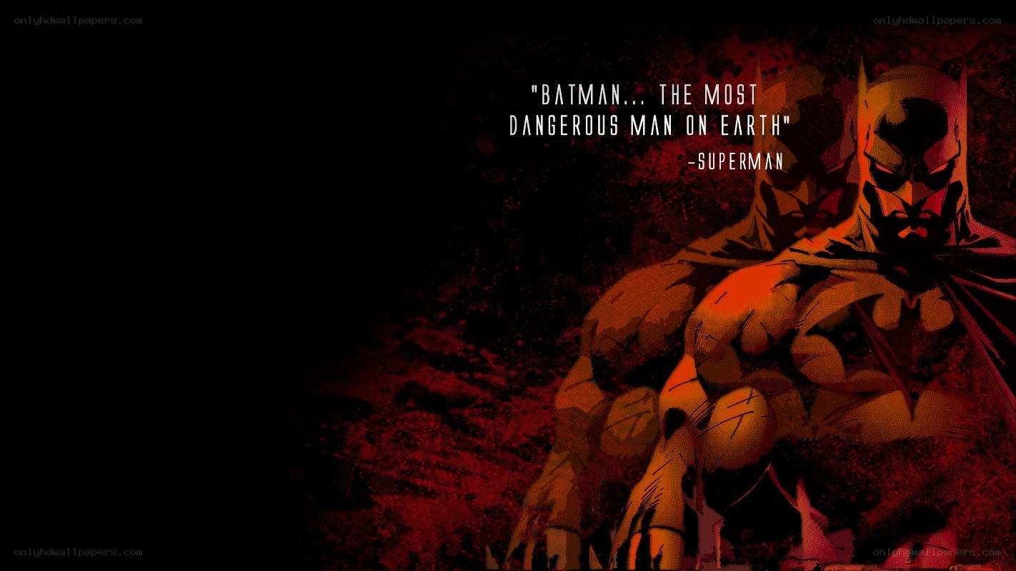 Batman quote wallpaper