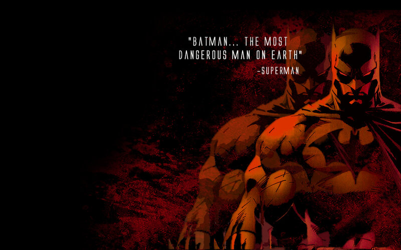 Batman quote wallpaper