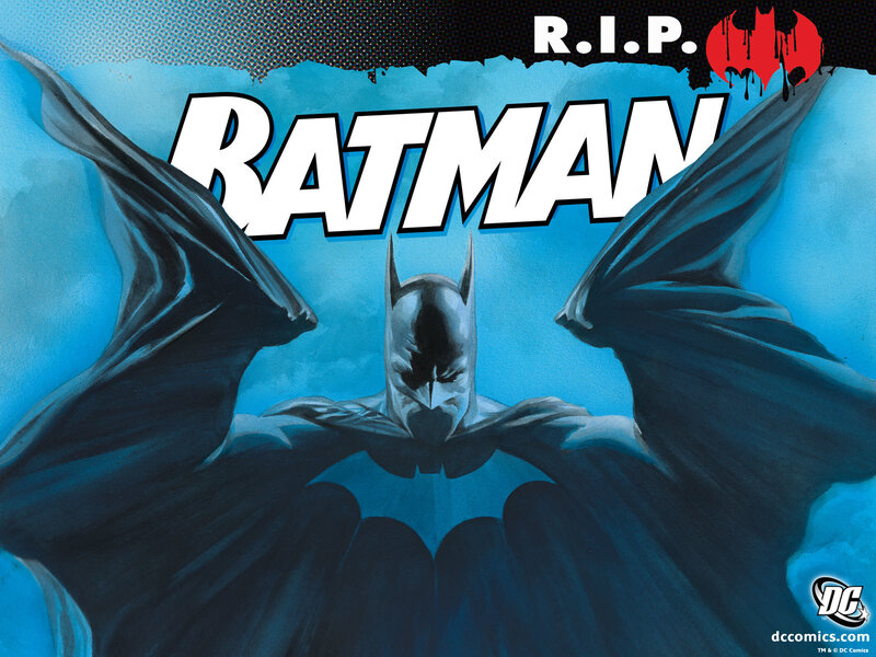 Batman R.I.P. cover art