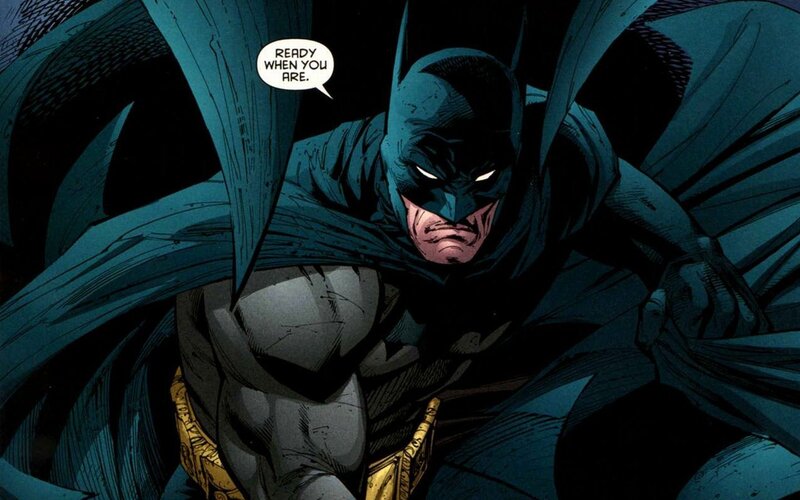 Batman ready for action