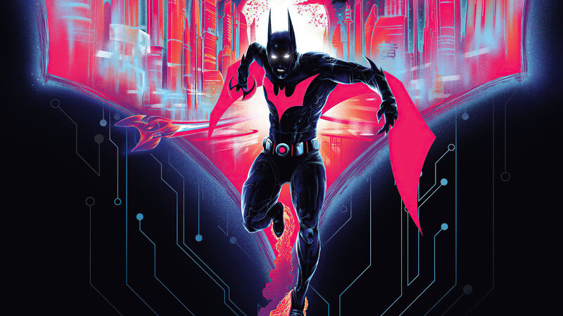 Batman Running in City