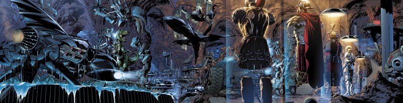 Batman's Batcave interior