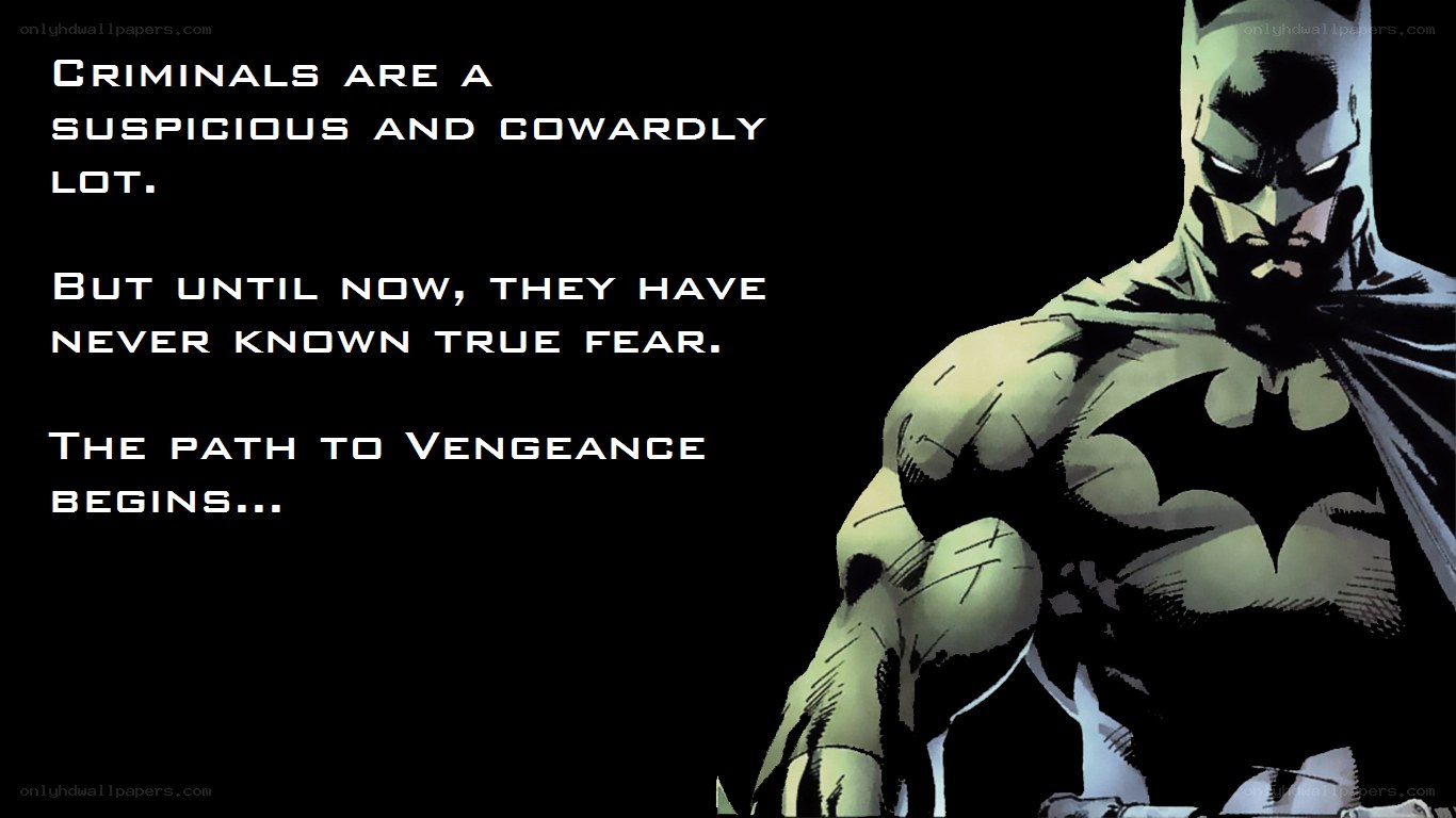 Batman's Vengeance Begins