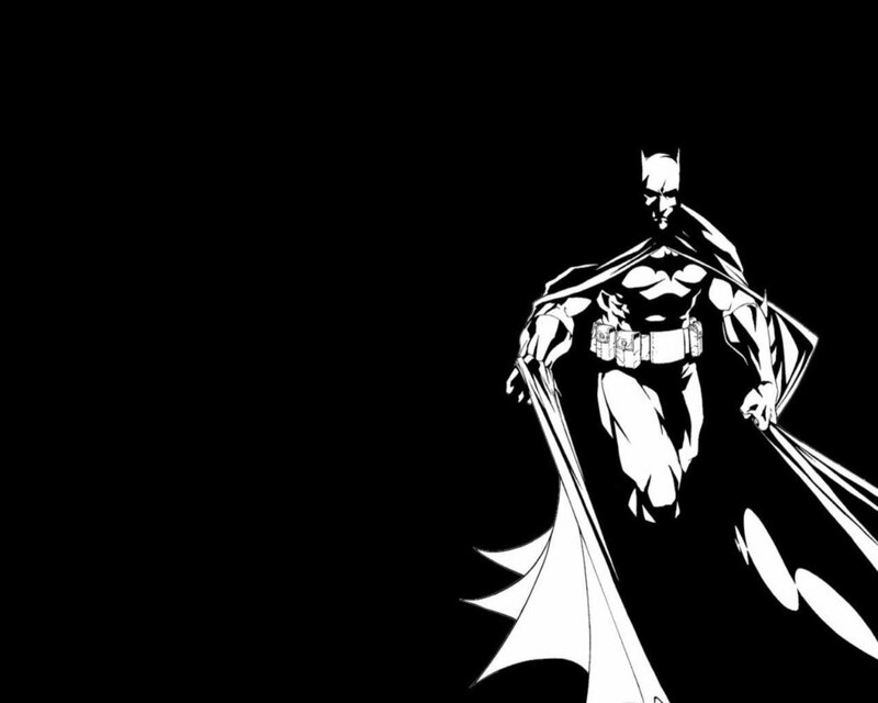 Batman silhouette artwork
