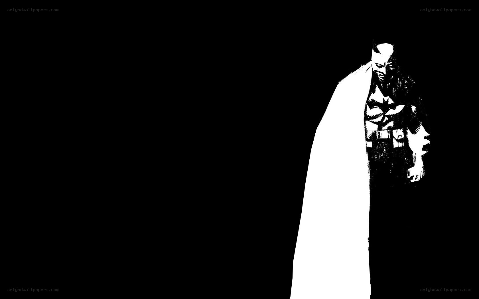 Batman silhouette artwork