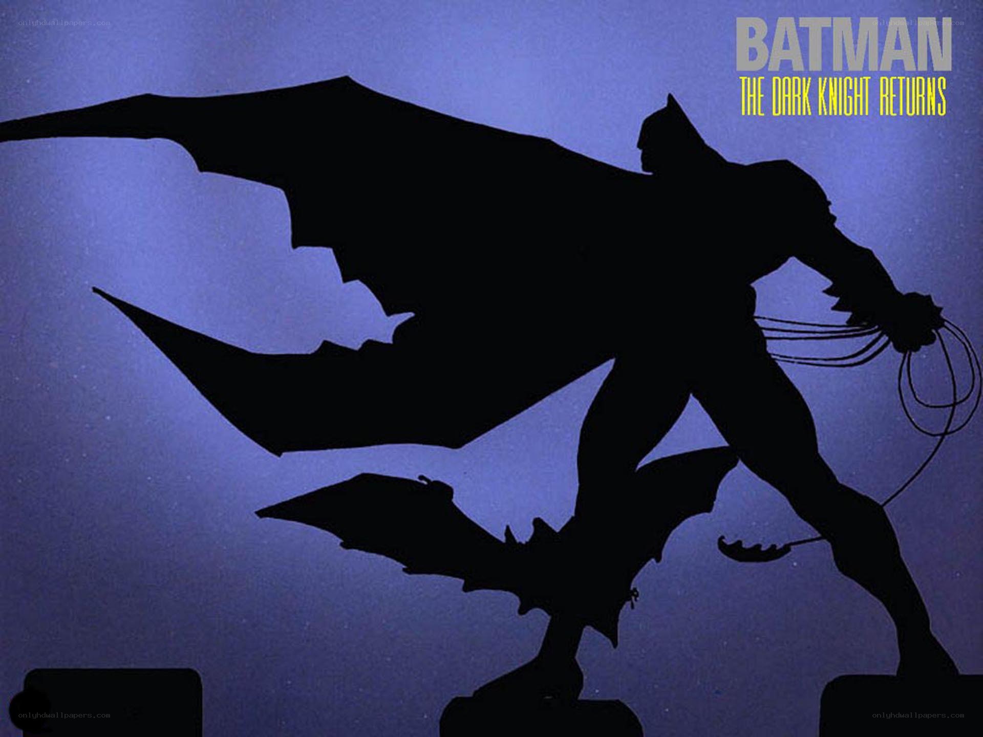 Batman silhouette artwork