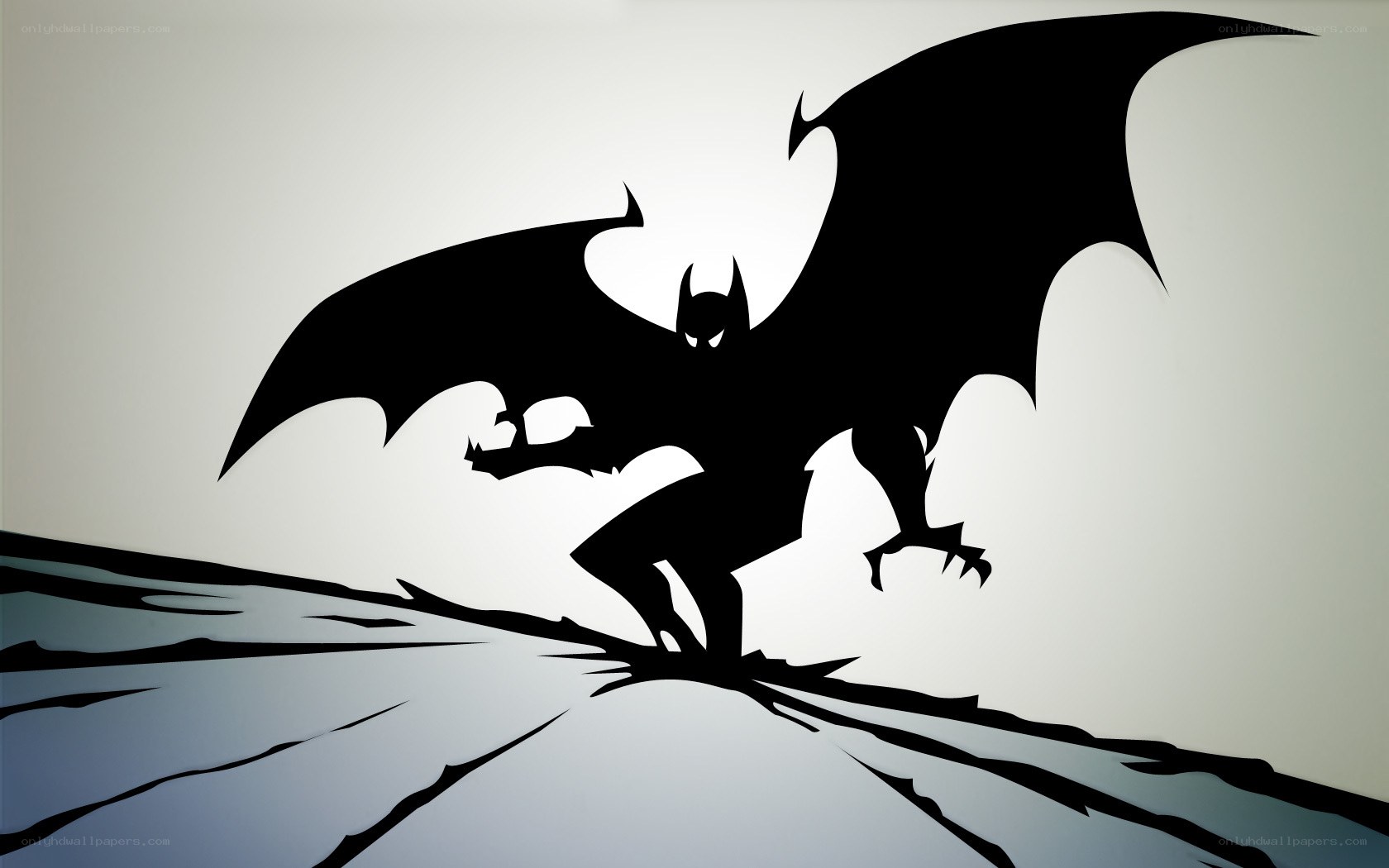 Batman silhouette artwork