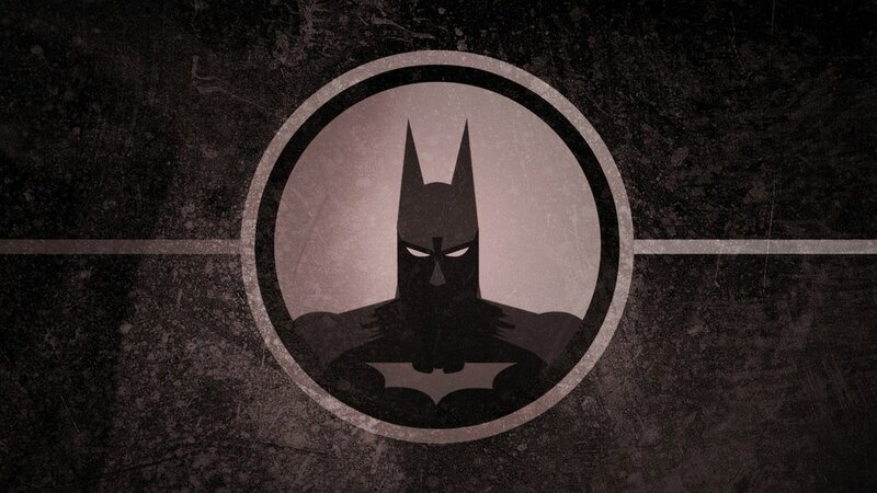 Batman Silhouette — Black, Dark, Digital Art