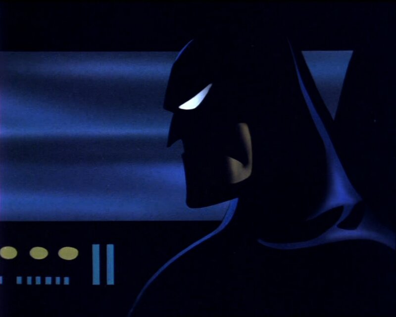 Batman Silhouette — Black, Dramatic, Night, Anime