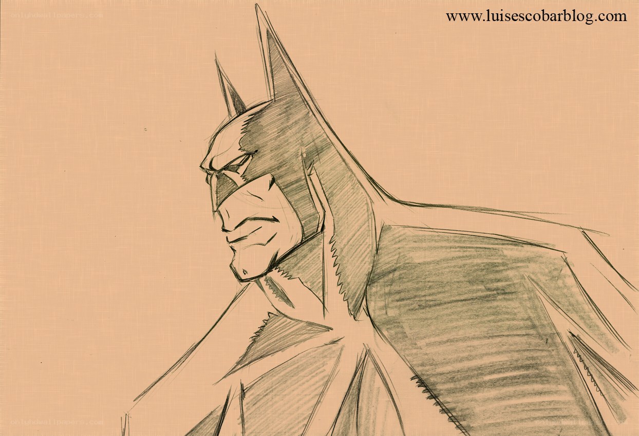 Batman sketch drawing