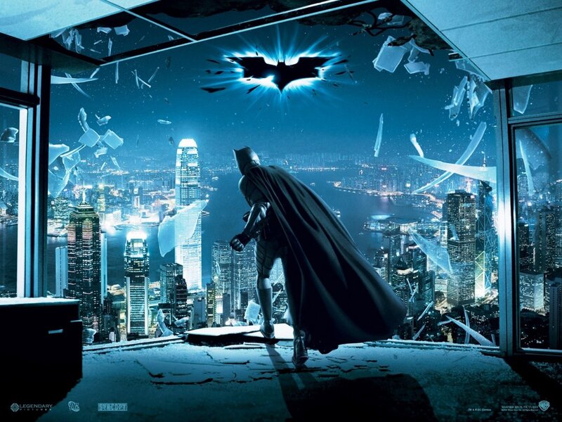 Batman Standing in Room