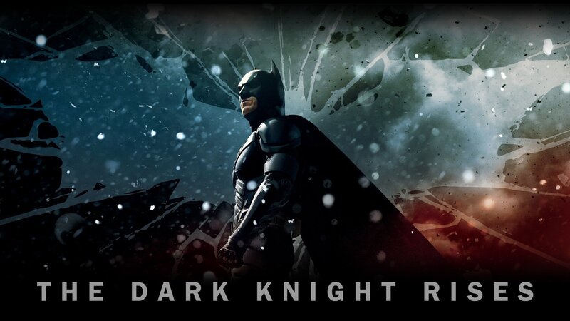 Batman Standing in Snow