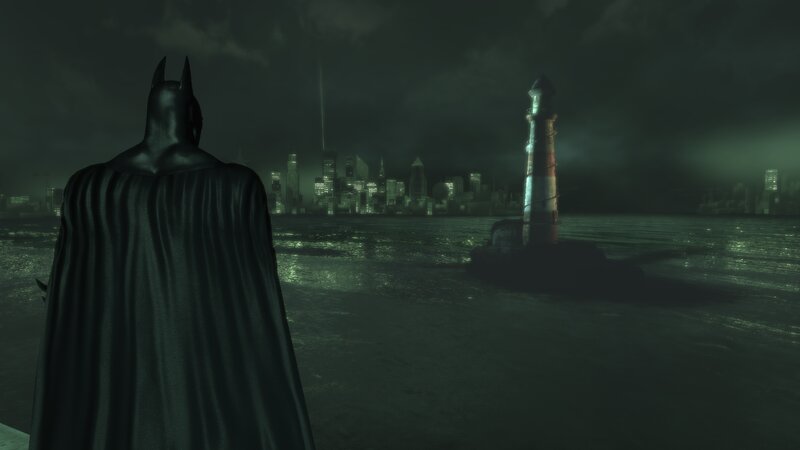Batman Standing in Water