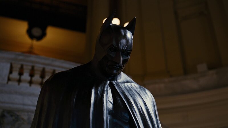 Batman Statue in Hall