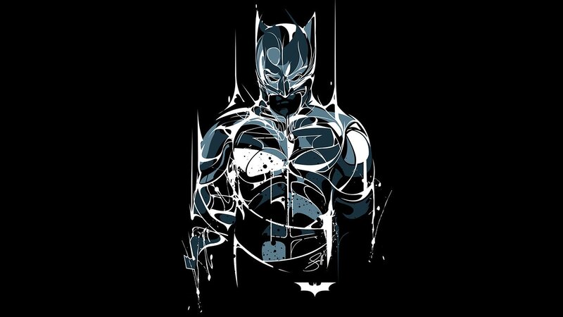 Batman stylized artwork