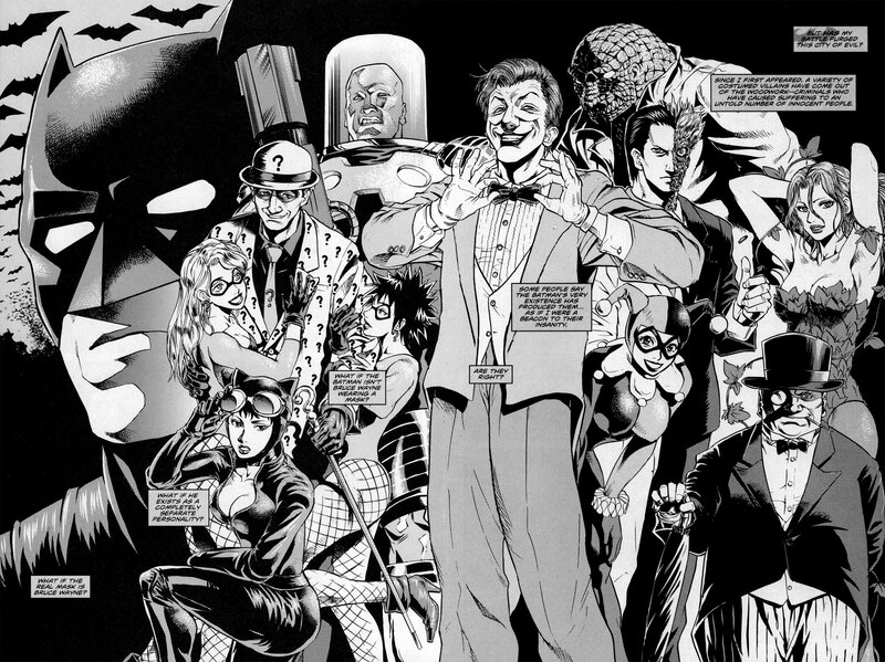 Batman villains assembly