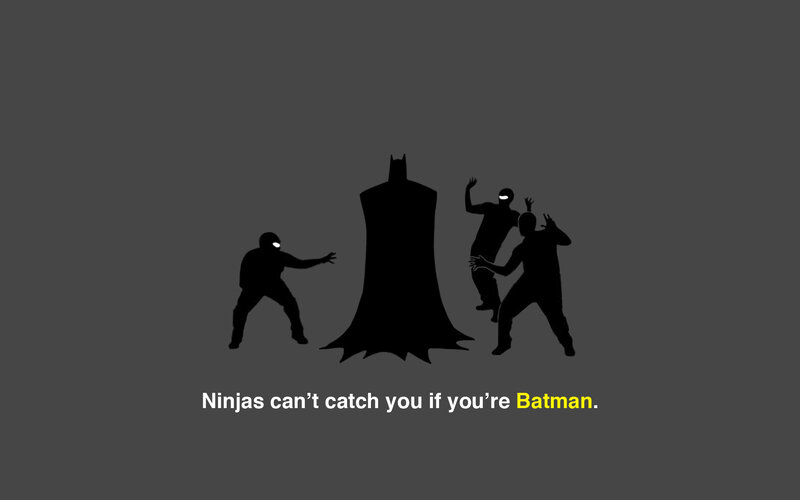 Batman vs ninjas