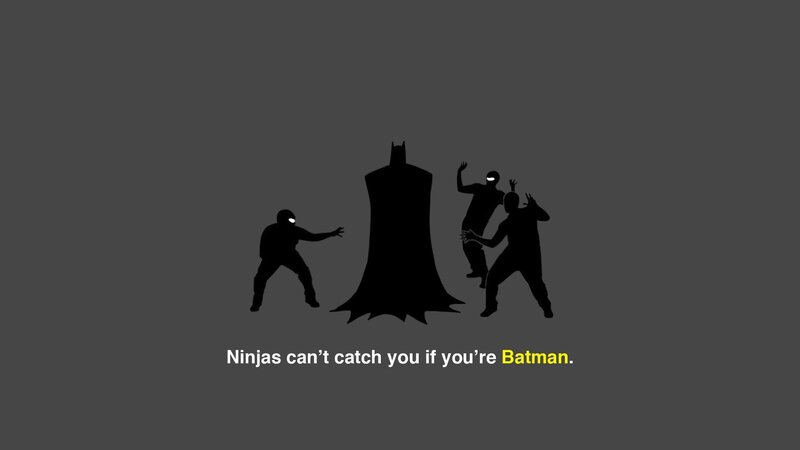 Batman vs ninjas